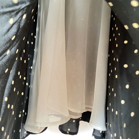 Anthropologie Polka Dot Retro Romantic Dress 14 - Picture 9 of 12